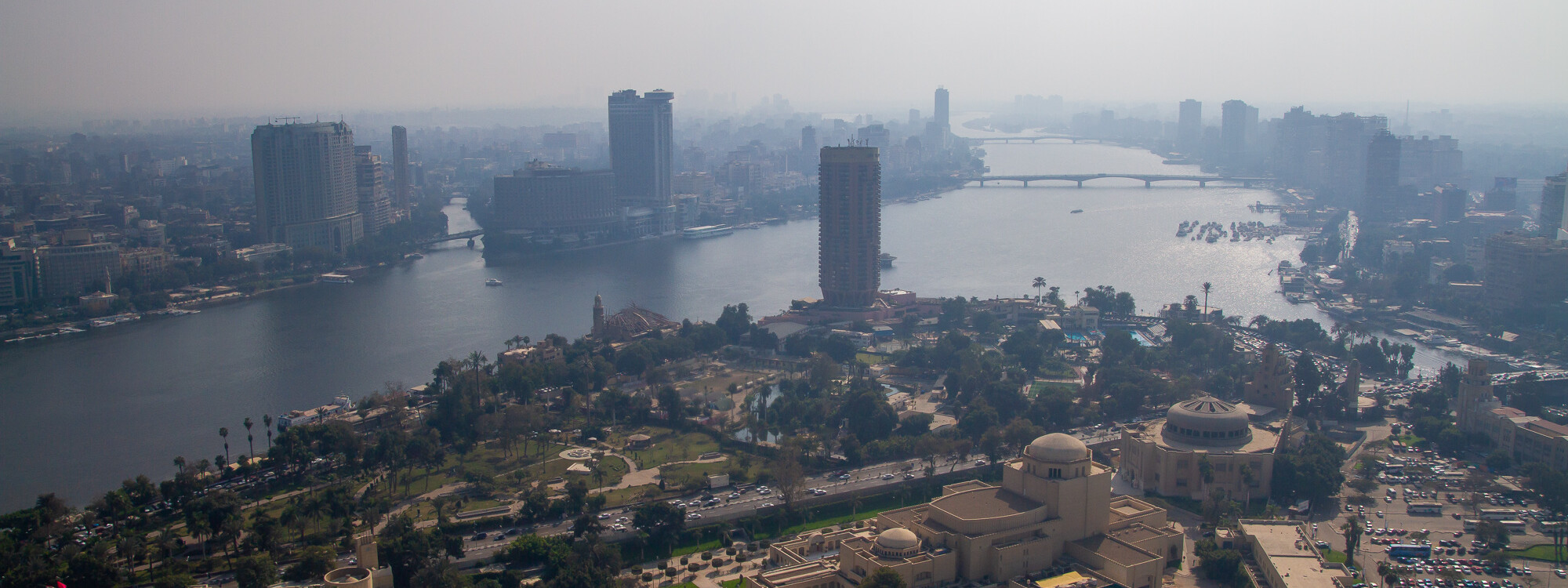 Kairo Blick auf den Nil Ägypten